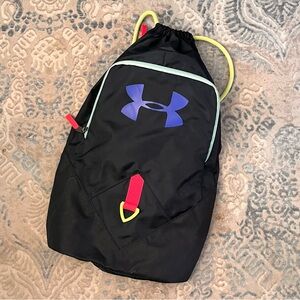 Under Armour Undeniable Sack-pack, drawstring bag, or cinch sack, Black